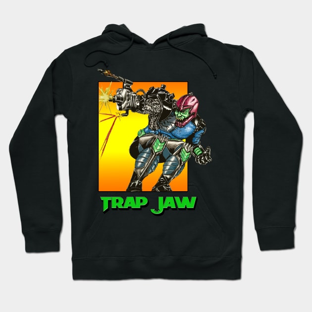 Trap Jaw Hoodie by sapanaentertainment